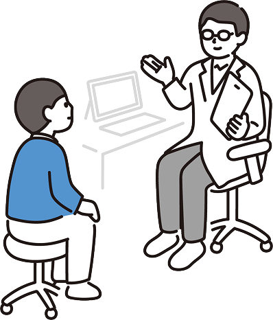 健康診断イラスト